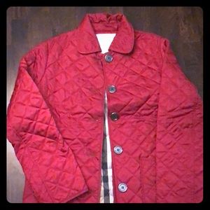 Authentic Burberry children’s coat size 10